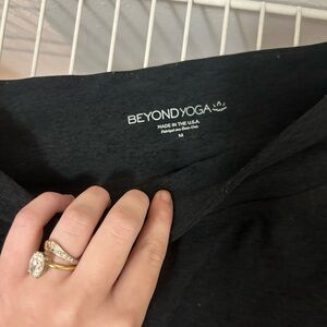 Beyond Yoga Black Workout Skirt